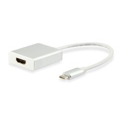 Adaptateur USB-C vers HDMI Equip 133452 Blanc 4K Ultra HD