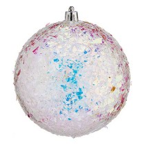 Weihnachtsbaumkugeln Krist+ 00989-7 Silberfarben Ø 10 cm 6 Stück