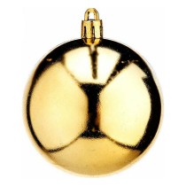 Boules de Noël Krist+ 00464-4 Doré PVC Ø 7 cm 12 Unités