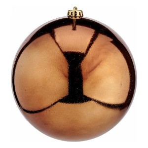 Weihnachtsbaumkugel Krist+ 00839 Braun Kunststoff Ø 20 cm