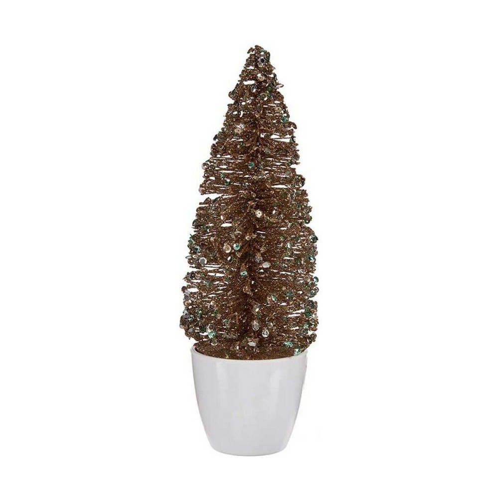 Sapin de Noël Petit Menthe Plastique champagne 9 x 28 x 9 cm