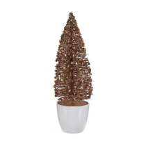 Sapin de Noël Petit Doré Bronze Plastique 9 x 28 x 9 cm