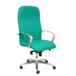 Chaise de Bureau Caudete P&C 5DBSP39 Vert Turquoise