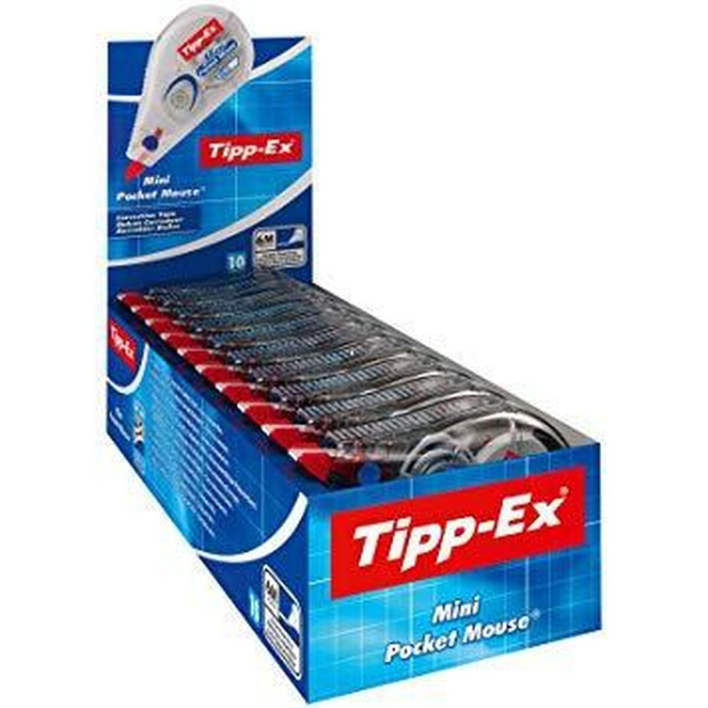 Correction Tape TIPP-EX 812878 White (10 Pieces) (10 Units)