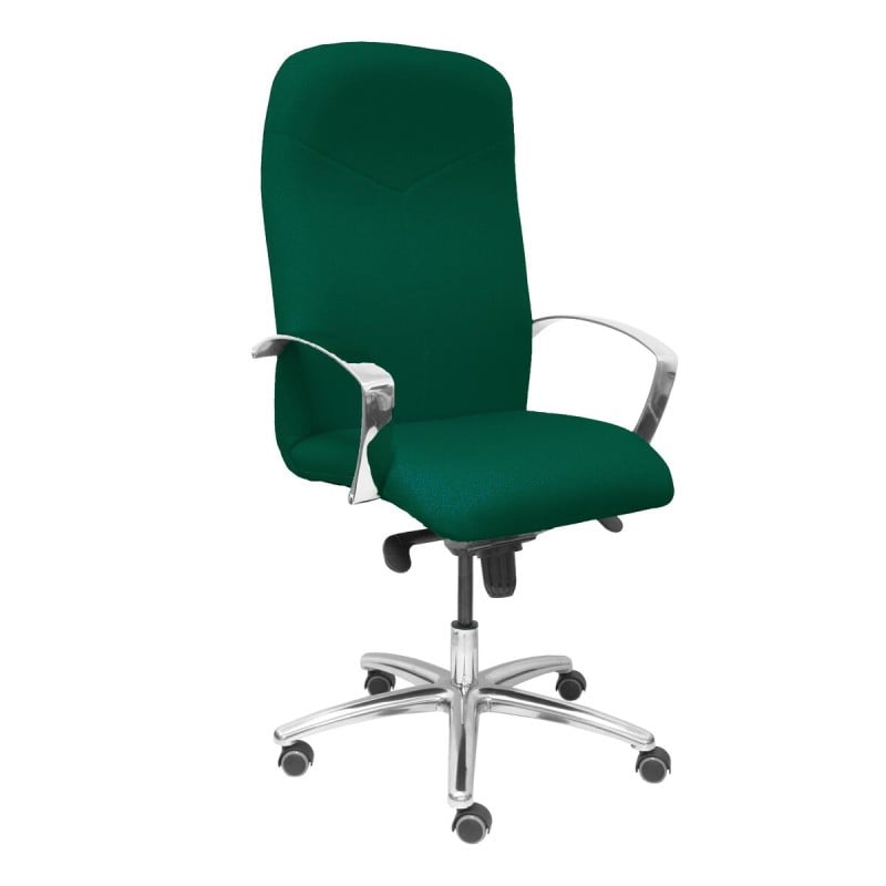 Chaise de Bureau Caudete P&C BALI426 Vert foncé