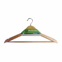 Garderobenständer Mondex Woody Line Ökologisch natürlich Holz 3 Stück (42,5 x 23 cm)