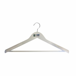 Cintre Mondex Costume Écologique Bois Blanc (45 x 23 x 5,5 cm)