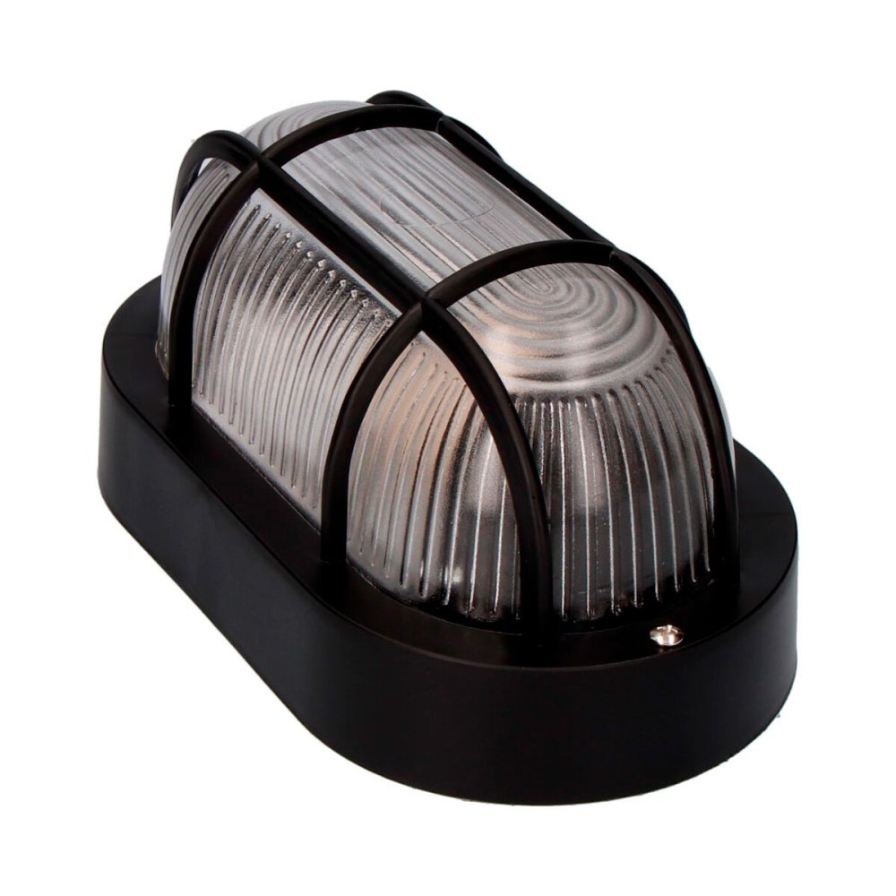 Wall Light EDM 34351 Tarragona Black Plastic 40 W E27