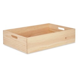 Boîte Décorative Bois de pin 40 x 14 x 60 cm (4 Unités)