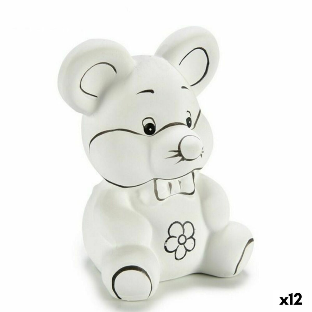 Money box Pincello 19285 Ceramic 8 x 12,5 x 9,5 cm (12 Units)