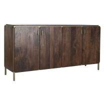 Anrichte DKD Home Decor Braun Stahl Mango-Holz 160 x 40 x 81 cm