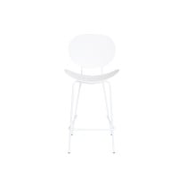 Tabouret DKD Home Decor Noir Métal Blanc polypropylène (52,5 x 49 x 104 cm)