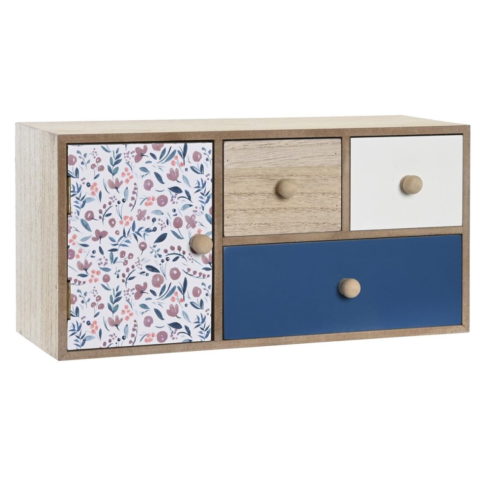 Boîte à bijoux DKD Home Decor 30 x 12,5 x 15 cm Multicouleur Bois MDF