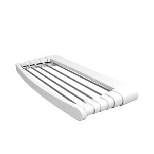 Einziehbare Wäscheleine Gimi 153791 Telepack 70 An der Wand montiert Aluminium Weiß Harz (70 x 30 x 6 cm) (5 m)