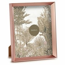 Cadre photo Rose Cuivre Plastique verre (22,3 x 3,5 x 27,3 cm) (6 Unités)