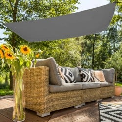 Awning Aktive Rectangular 200 x 0,5 x 300 cm Grey Polyester (6 Units)