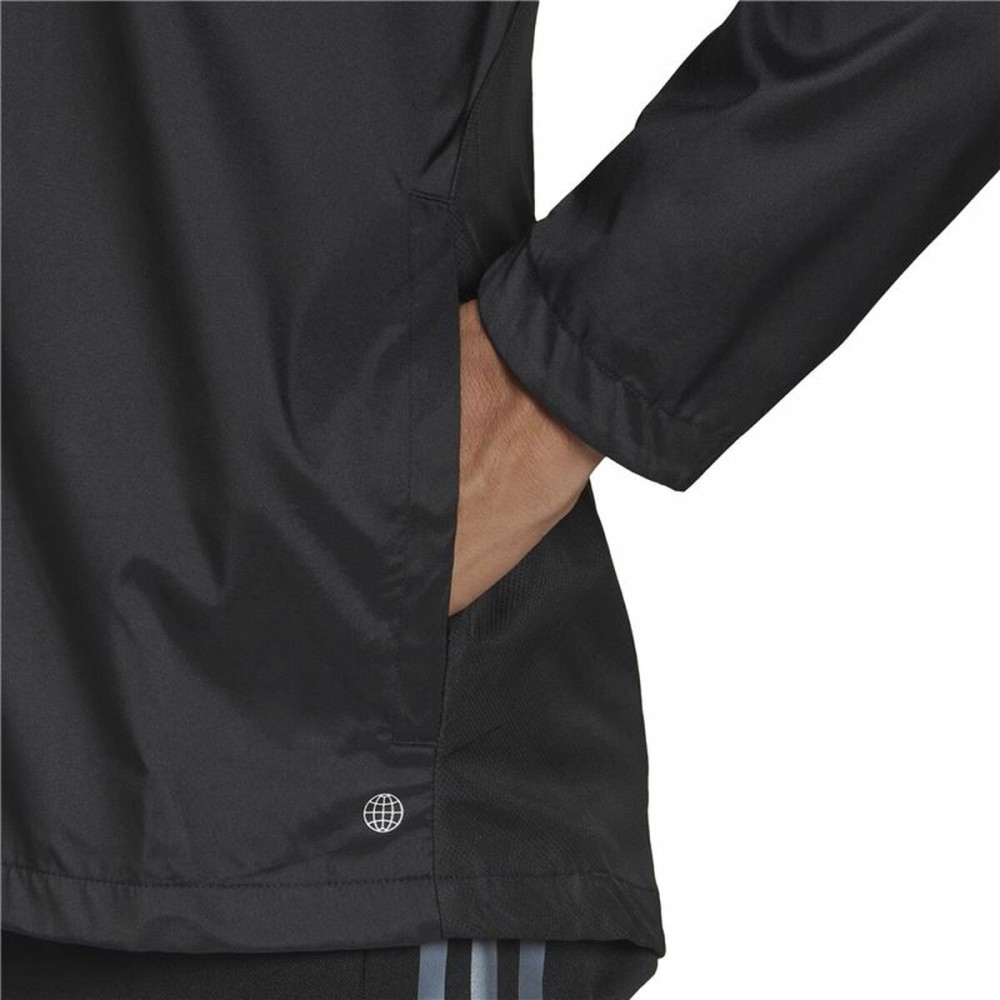 Sportjackefür Herren Adidas Own the Run Schwarz