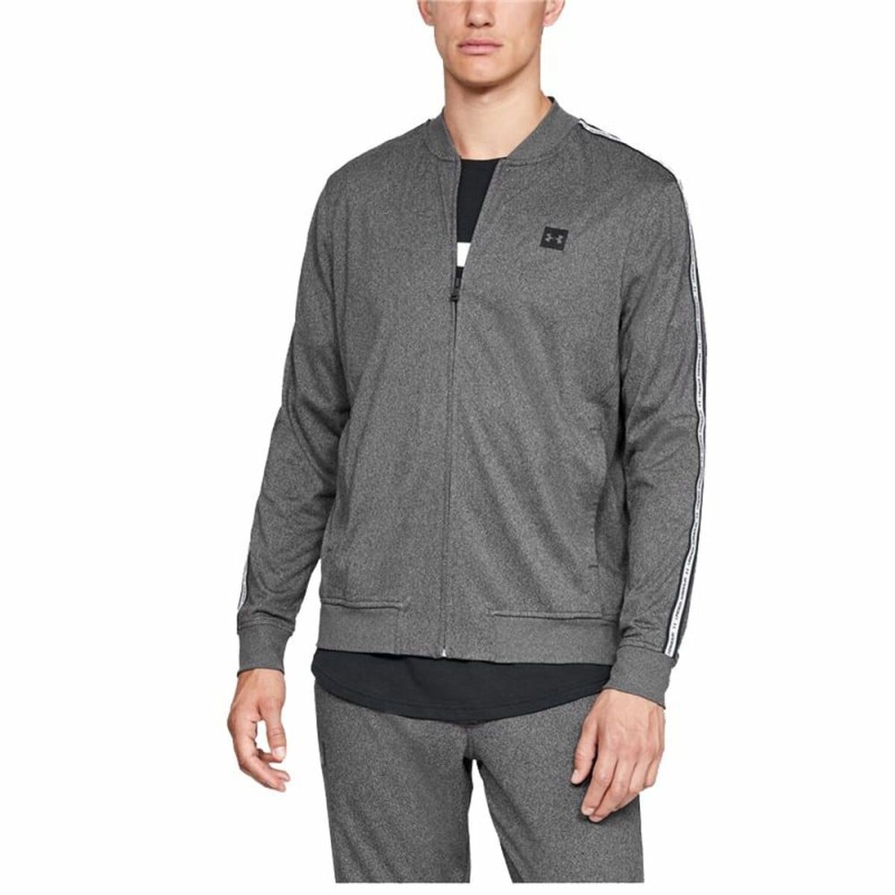 Sportjackefür Herren Under Armour Tricot Track Dunkelgrau