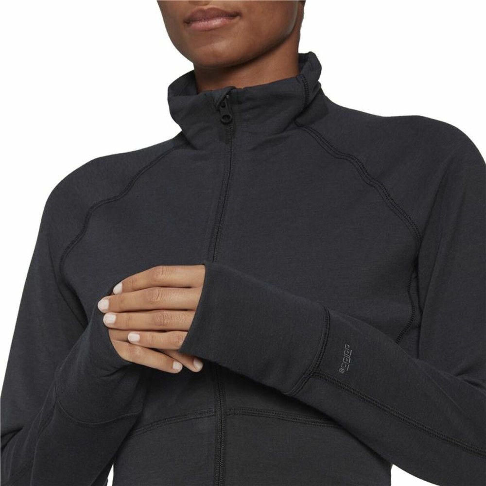 Sportjacke für Frauen Adidas Aeroready Studio Schwarz