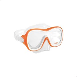 Taucherbrille mit Schnorchel Intex Wave Rider Orange