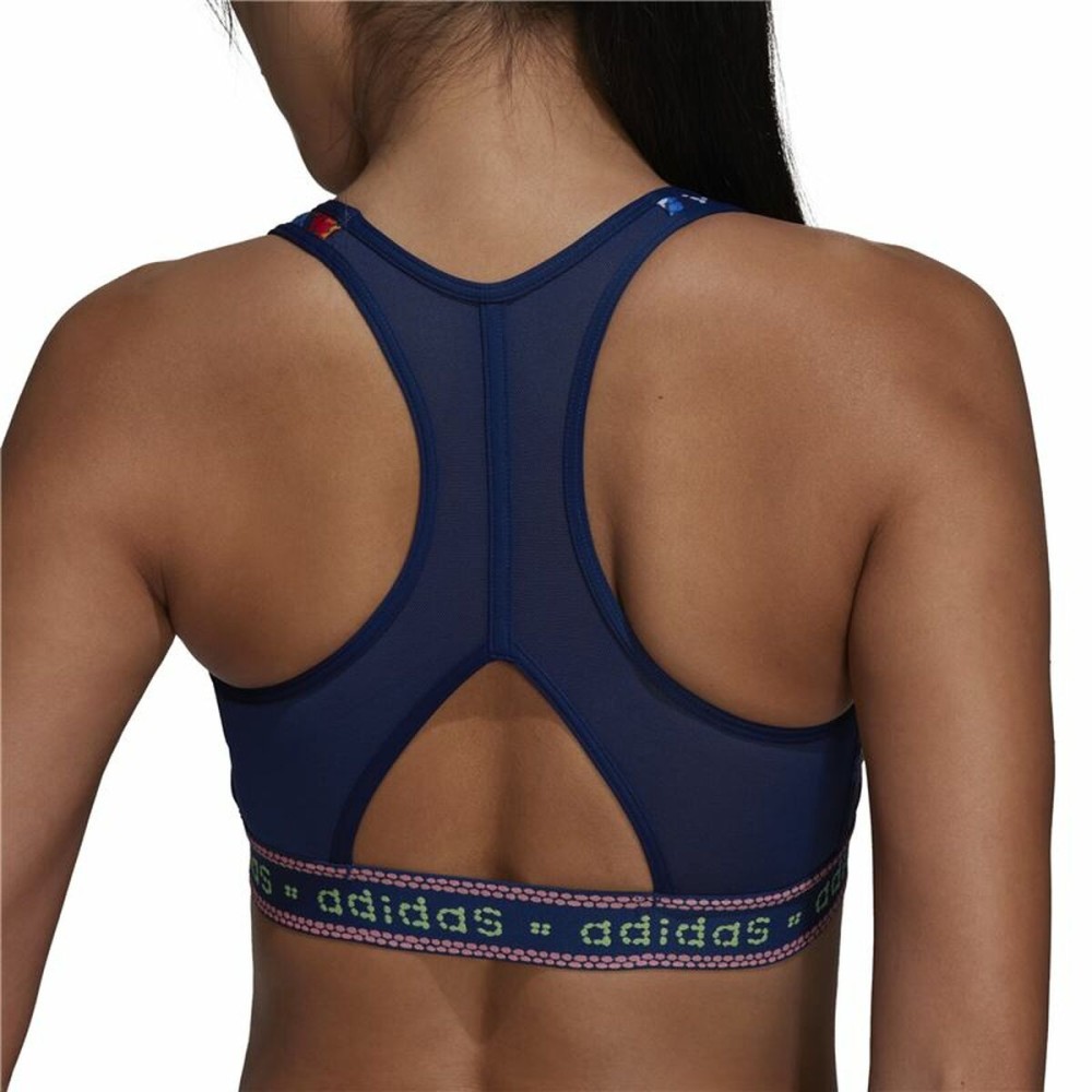 Soutien-gorge de Sport Adidas Farm Rio Blue marine