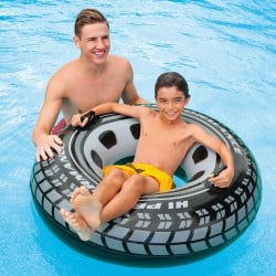 Inflatable Wheel Intex 114 x 114 cm (6 Units)