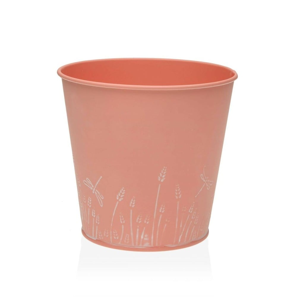 Pot Versa Zink Orange Métal (14 cm)