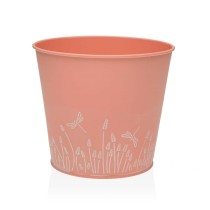 Pot Versa Zink Orange Métal (16 cm)