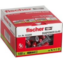 Crampons Fischer 8 x 40 mm 100 Unités