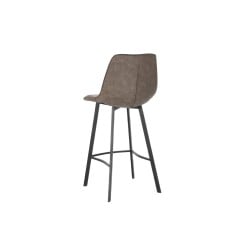 Hocker DKD Home Decor Schwarz Camel Metall 56 x 49 x 110 cm