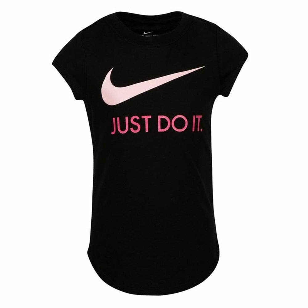 Kurzarm-T-Shirt für Kinder Nike  Swoosh JDI Schwarz