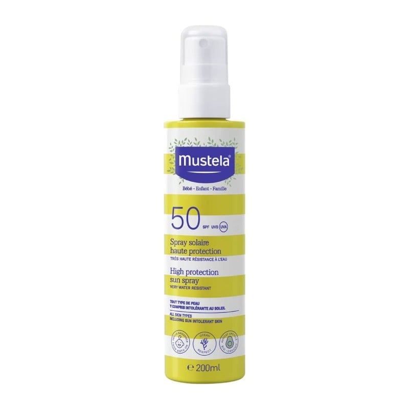 Kinder-Sonnenschutzspray Mustela   Spf 50 200 ml