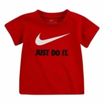 T shirt à manches courtes Enfant Nike Rouge