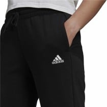 Lange Sporthose Adidas French Terry Logo Damen Schwarz