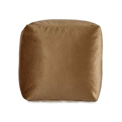 Pouf Velours Marron 30 x 30 x 30 cm (4 Unités)