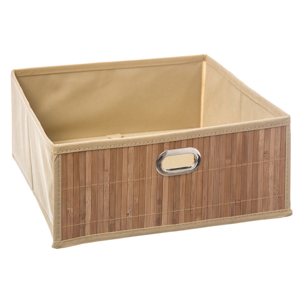 Multi-purpose basket 5five Simply Smart 31 x 31 x 31 cm 31 x 31 x 13.5 cm Bamboo Baths