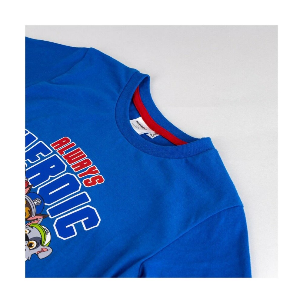 T shirt à manches courtes The Paw Patrol Bleu foncé