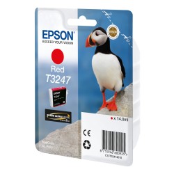 Original Ink Cartridge Epson T3247 Red Black Red