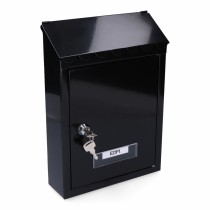 Boîte aux lettres EDM 85806 Standard Noir Acier 21 x 6 x 30 cm