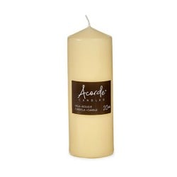 Candle Cream 7 x 19,7 x 7 cm (4 Units)