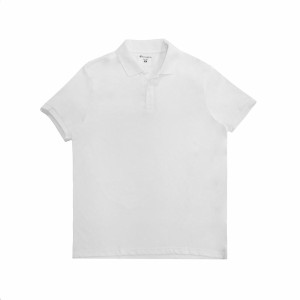 Men’s Short Sleeve Polo Shirt Champion Sportswear White