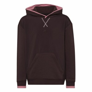 Sweat à capuche unisex Adidas All Szn Marron