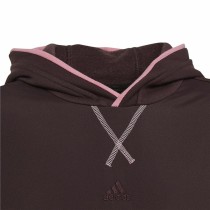 Sweat à capuche unisex Adidas All Szn Marron