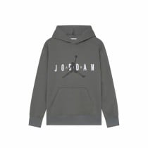 Jungen Sweater mit Kapuze Nike Jordan Jumpman Little Kids Grau