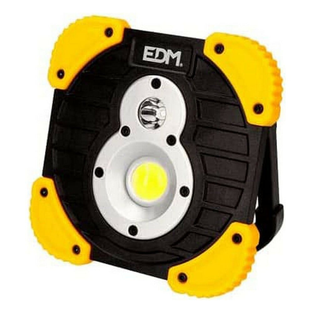 Torch LED EDM 36377 XL Yellow Black 15 W 250 Lm 750 Lm Spotlight Rechargeable