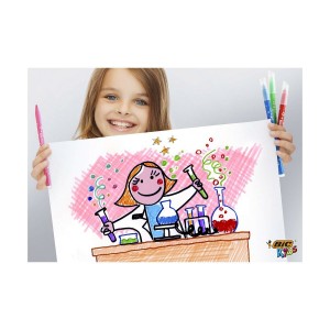 Crayons gras de couleur Plastidecor Kids Caisse Multicouleur