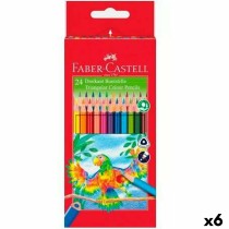 Colouring pencils Faber-Castell Multicolour 6 Pieces