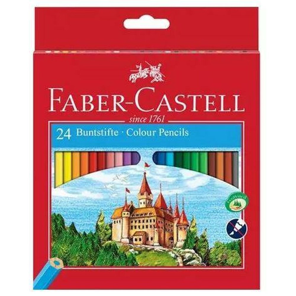 Crayons de couleur Faber-Castell Multicouleur (5 Unités)