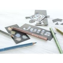 Buntstifte Faber-Castell grün metall (12 Stück)