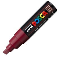 Filzstifte POSCA PC-8K Granatrot 6 Stück